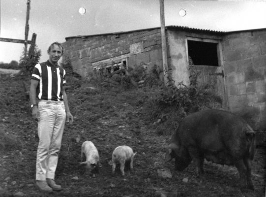 Ted returns to the farm as a grown-up