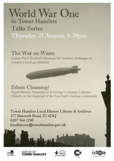 War on Waste & Ethnic Cleansing talks poster