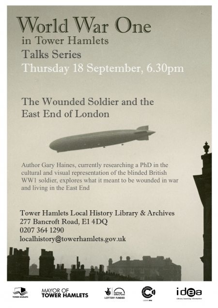 Wounded Soldier talks poster