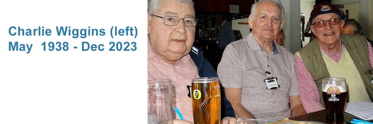 Charlie Wiggins (L), Don Tomlin and Ray Gipson on a day out with Any Old Iron Elderly West Ham Supporters Project