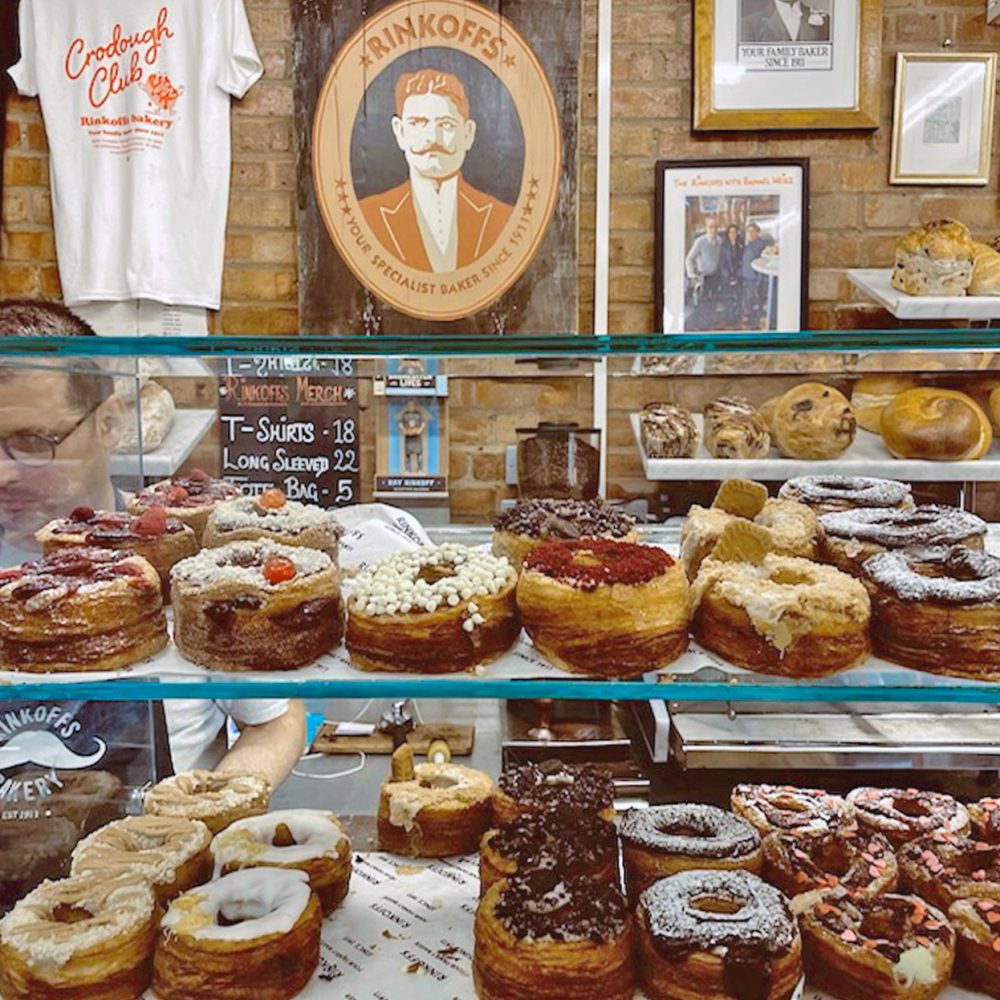 Display in Rinkoff's Bakery