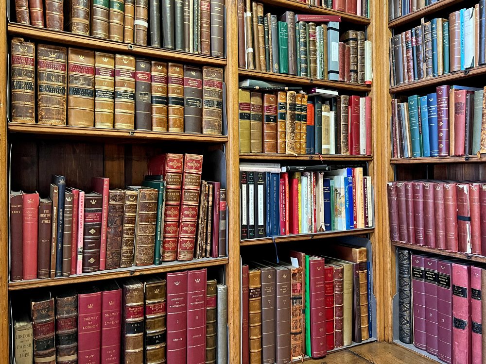 A small part library of the the Society of Antiquaries Piccadilly