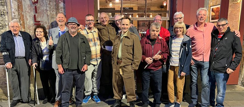 The Geezers at the Dad's Army Radio Show at Wilton's Music Hall