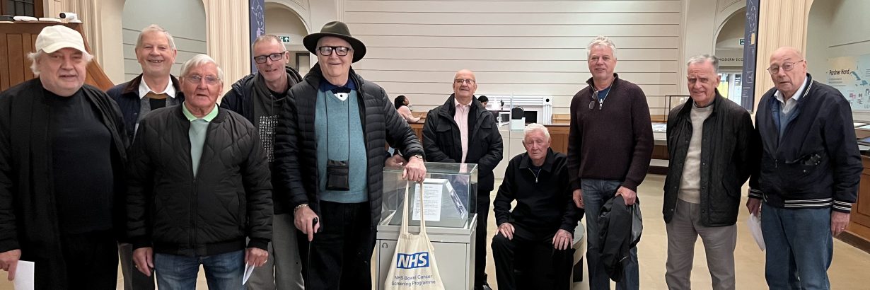 The Geezers at The Bank of England museum.