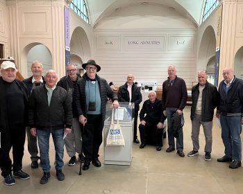 The Geezers at The Bank of England museum.