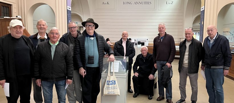 The Geezers at The Bank of England museum.