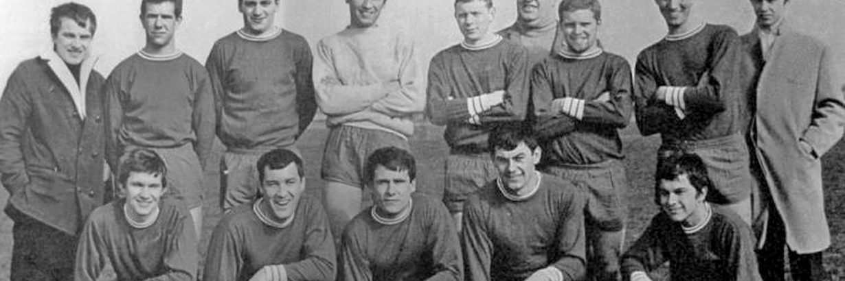 Ray Gipson (left in the RayJack FC team